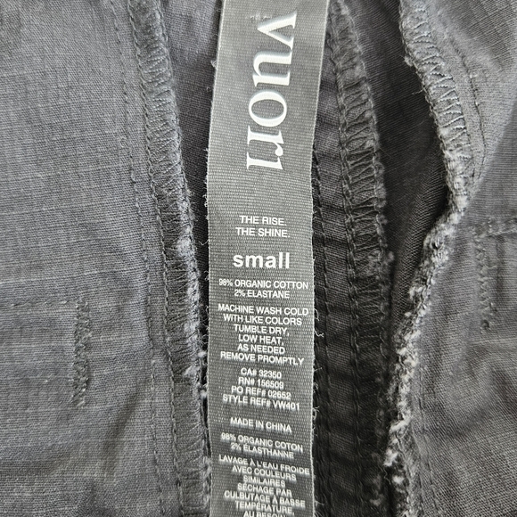 Vuori The Rise The Shine ripstop charcoal pants S - Picture 6 of 12